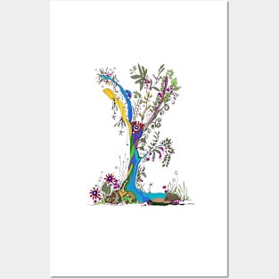 Tree of Life 13 - The Fairy Tree Posters and Art